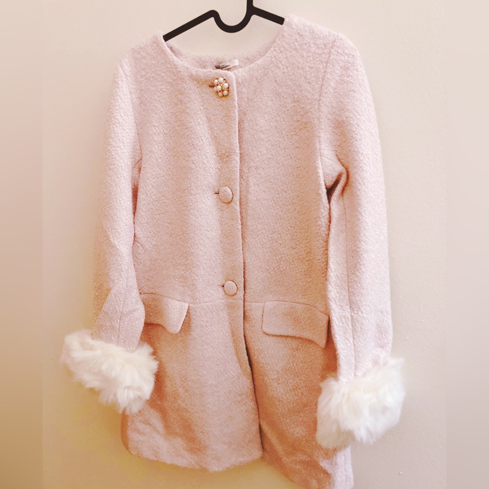 Japanese baby pink coat ♡*.+°